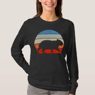 T-shirt Retro Capybara Lover Vintage Zoo animal