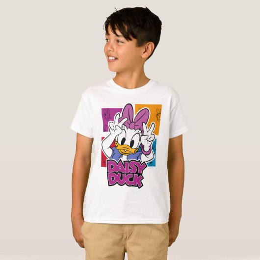 T-shirt Retro Cartoon Duck – Playful & Nostalgic Design (Devant entier)