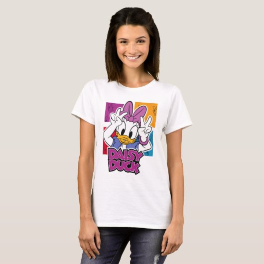 T-shirt Retro Cartoon Duck – Playful & Nostalgic Design (Devant entier)
