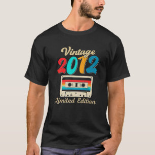 T-shirt Rétro Cassette Tape Vintage 2012