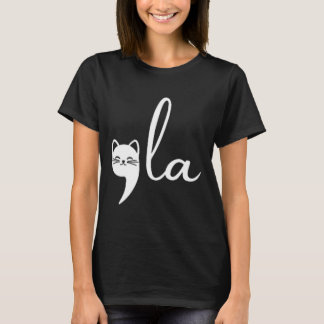 T-shirt Retro Cat Comma La Kamala Harris Pour Président 20