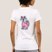 T-shirt Rétro Cat -V 2 - (Avant et Bk) (Dos)