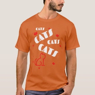 T-shirt Rétro Cats pd19