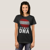 T-shirt Retro C'est dans mon ADN Empreinte Autriche Drapea (Devant entier)