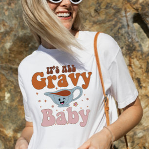 T-shirt Rétro C'est tout de la sauce bébé Vintage automne