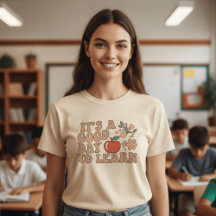 Rétro C'est Un Bon Jour Pour Apprendre Professeur