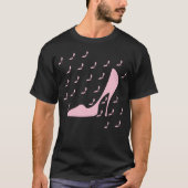 T-Shirt Rétro Chaussure à Talons Hauts (Devant)