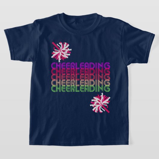 T-shirt Retro Cheerled (Poser)
