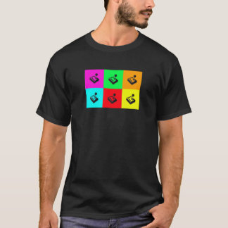 T-shirt Rétro chemise de Gamer de popart