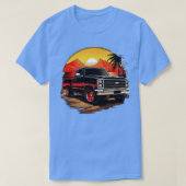 T-shirt Retro Chevy Silverado (Design devant)