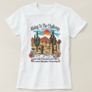 T-shirt Retro Christian Homeschool se lève au défi