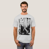 T-shirt rétro classique SCI-FI (Devant entier)