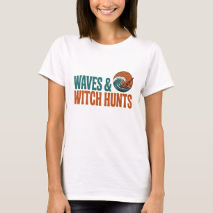 T-shirt Retro Coastal Witch & Waves Bookish Imaginaire été