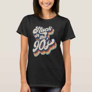 T-shirt Retro Coincé Dans Les Années 1990 Né Hommes Annive