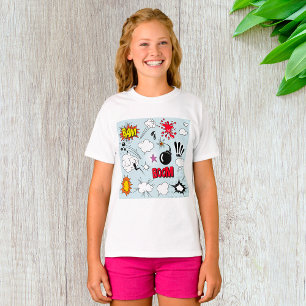 T-shirt Retro Comic Explosion Pop Art