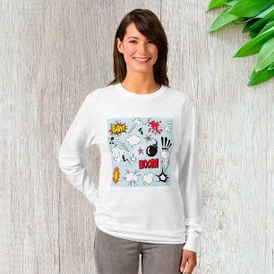 T-shirt Retro Comic Explosion Pop Art