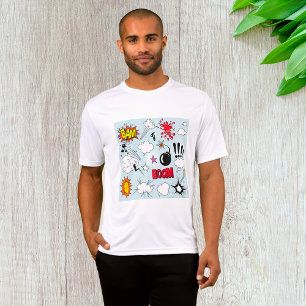T-shirt Retro Comic Explosion Pop Art
