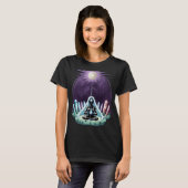 T-shirt Retro Comic Psychedelic Spirit Art (Devant entier)