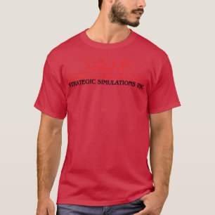 T-shirt Retro Computer Games - SSI Strategic Simulations I