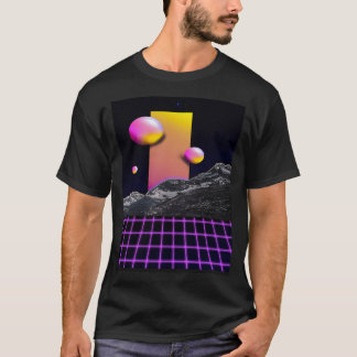 T-shirt Rétro conception 80s audacieuse