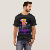 T-shirt Rétro conception 80s audacieuse (Devant entier)