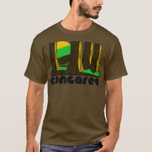 T-shirt Retro Congaree Tourisme Souvenir Parc National Des