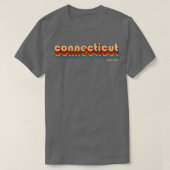 T-shirt Rétro Connecticut (Design devant)