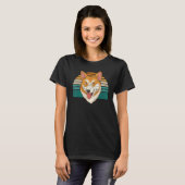 T-shirt Retro Corgi 2 (Devant entier)