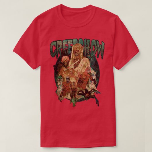 T-shirt RETRO CREEPSHOW TShir (Design devant)
