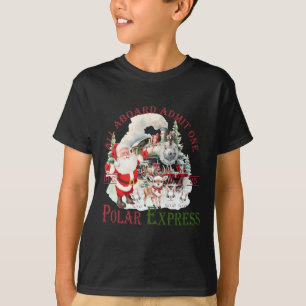 T-shirt Retro Croire Train Pôle Nord Express Polaire Tout