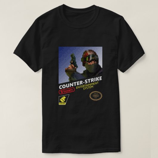 T-shirt Rétro CSGO (Design devant)