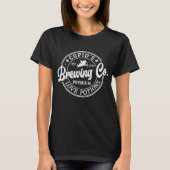 T-shirt Retro Cupid’s Brewing Co Love Potions Drôle Couple (Devant)