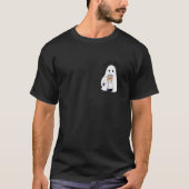 T-shirt Retro Cute Little Café Boo Jee Ghost Boo Hallowe (Devant)