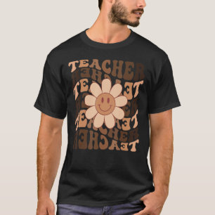 T-shirt Retro Daisy Melanin Les professeurs célèbrent l'hi