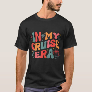 T-shirt Retro Dans Mon Era Cruise Famille Cruise Crew Funn