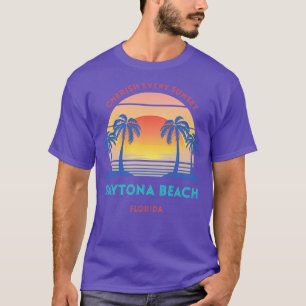T-shirt Retro Daytona Beach Chérissez Chaque Coucher de So