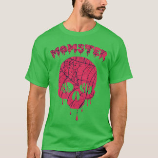T-shirt Rétro de Halloween Maman Monster