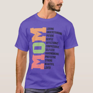 T-shirt Rétro de la fête des mères
