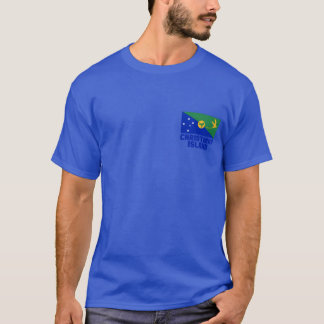 T-shirt Rétro de l'île de Noël