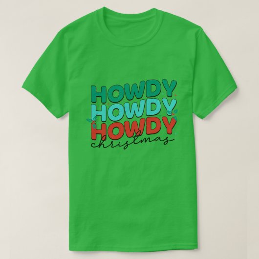 T-shirt Rétro de Noël (Design devant)