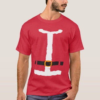 T-shirt Rétro de père Noël Suit