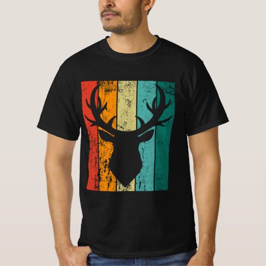 T-shirt Retro Deer (Devant)