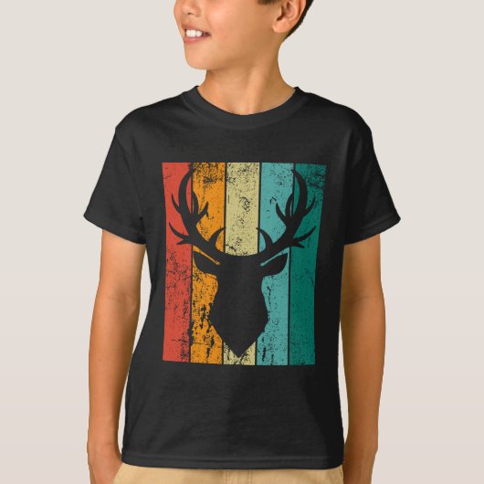 T-shirt Retro Deer (Devant)