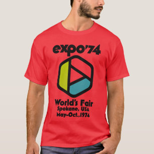 T-shirt Retro Déficit Expo 74 Mondes Fair Spokane Washingt