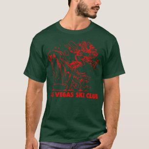 T-shirt Retro Defunct 80s Las Vegas Ski Club