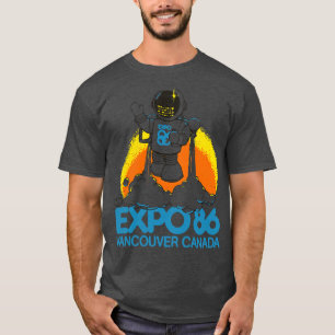 T-shirt Retro Defunct Expo 86 Worlds Fair Vancouver Canada