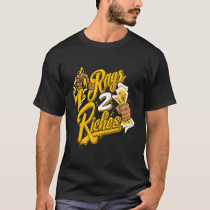 T-shirt Retro Del Sol 13s Tee Streetwear Rag 2 Riches 13 D