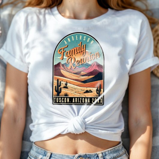 T-shirt Retro Desert Family Reunion ID1134