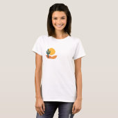 T-shirt Rétro desert with Cactus (Devant entier)