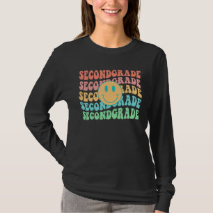 T-shirt Rétro Deuxième année Retour à l'école 1